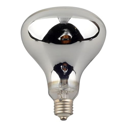 Sundew 125W Reptile Mercury Vapor Bulb, 120V E26 Base, Coated Glass UVA/UVB Basking Lamp, R36 (115mm)