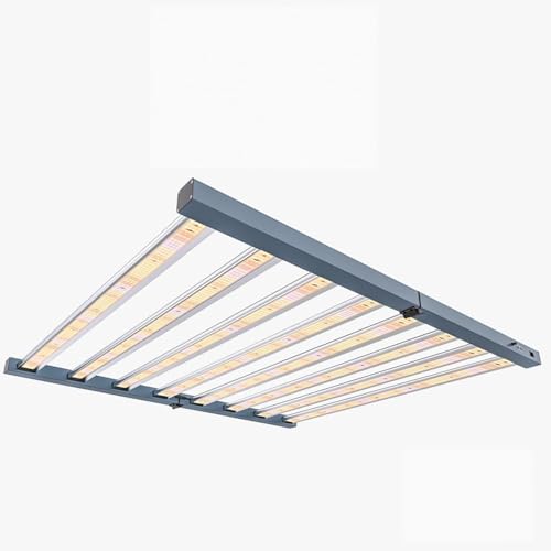 Grow Light, LED Grow Lights Full Spectrum, Foldable & Dimmable Daisy Chain Bar Style Grow Lights for Grow Tents for Indoor Plants, Commercial Hydroponic Growing Lamp，800W 2-Pack
