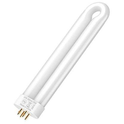 GOOTOP Replacement Bulb for Zap T6 Pro, K15, T9,X3 Bug Zapper, 15W, 4-Pin Base, U-Tube Bulb Twin Tube Bulb - size: 1 pcs