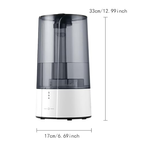 Reptile Humidifier Mister 4L Large Capacity with Adjustable Hose for Terrariums