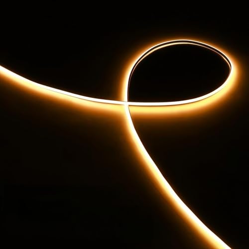 Ultra-Narrow 3mm USB-C COB LED Strip Lights Self-Adhesive, for Kitchen Cabinets, Bedroom, Gaming Desk (3000k Warm White, 5ft) - color: 3000k Warm white, size: 5ft