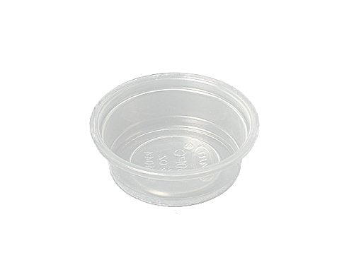 Pangea Gray Silicone Gecko Feeding Ledge & 100 .5oz Small Plastic Food & Water Cups Bundle