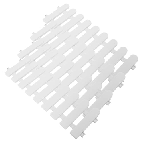 4pcs Outdoor Tortoise Fence Playpen Plastic PET Fences for Tortoise Breeding Portable PET Isolation Panels for Outdoor Grazing and Sunbathing