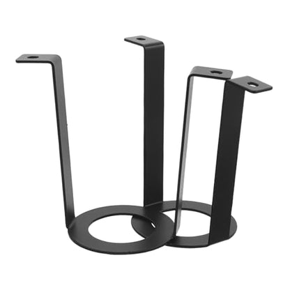 2pcs Reptile Lamp Bracket Adjustable Metal Lamp Stand for Terrarium Uvb Basking Light Holder Compatible Glass Enclosures for Lizards and Amphibians