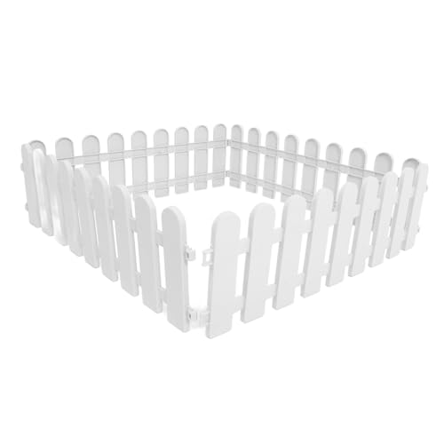 LIOOBO Pet Pen Outdoor Tortoise Enclosure 4 Pack Reptile Pet Fence Safe Playpen