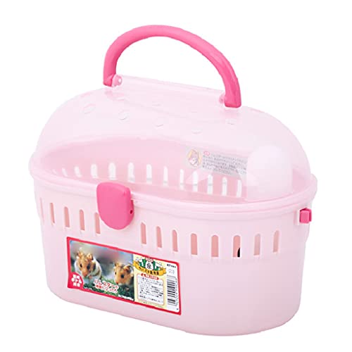 Portable Travel Hamster Cage for Carrier Breathable Outdoor for Hamster Small Animals Vacation Easy to Comfortable