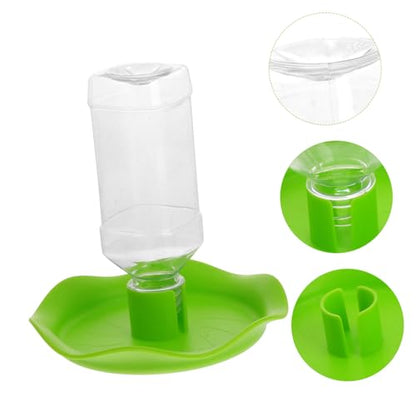 Totority 1Pc Automatic Water Feeder for Reptiles Durable Pet Water Dispenser Drinking Fountain for Tortoise and Lizard Easy to Design for Gecko Tanks and Terrariums