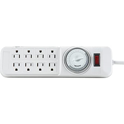 CECOMINOD048975 8 Outlet Power Strip with Timer