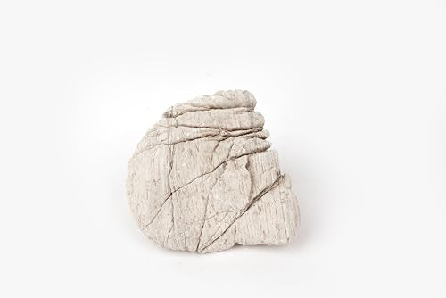 LANDEN Elephant Skin Stone Natural Multi-Texture Rocks Grey(18lbs, 3~9 inches,7pcs) for Aquarium, Paludarium, Terrariums, Landscaping, Decorative of Caves, Waterfalls, Cliffs - size: 16 Elephant Skin Stone Grey(3-9 inches,18lbs)