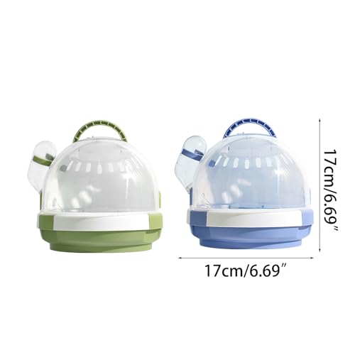 Pet for Hamster Carry Cage Small Animals Portable Travel Cage with Water Bottle Guinea Pigs Outgoing Carry Case Travel Pet House for Outdoor