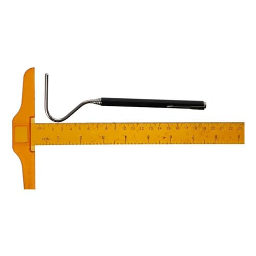 Snake Capture Hook Retractable 68cm Portable Picking and Handling Tools Stainless Steel Snake Hook