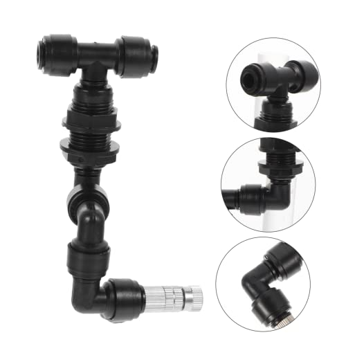 Garneck Reptile Tank Mister Spray Head for Ecological Landscape Universal Nozzle for Moss and Plants Adjustable Fine Mist Sprayer for Terrarium and Garden Use