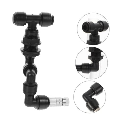 Garneck Reptile Tank Mister Spray Head for Ecological Landscape Universal Nozzle for Moss and Plants Adjustable Fine Mist Sprayer for Terrarium and Garden Use