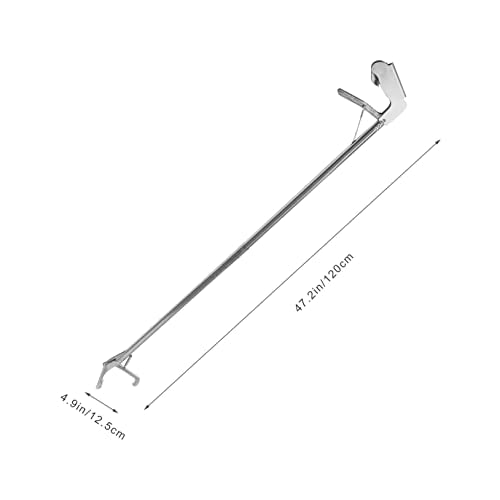 Stainless Steel Snake Catcher Clip Folding Grabber Tool for Garden Wildlife Lightweight Snake Tong Lock Easy to Use Crabs Eels and More