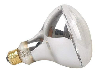 LUCKY HERP Reptile UVA UVB Mercury Vapor Bulb Lamp,Screw Thread,160 Watt (Clear) - color: Clear
