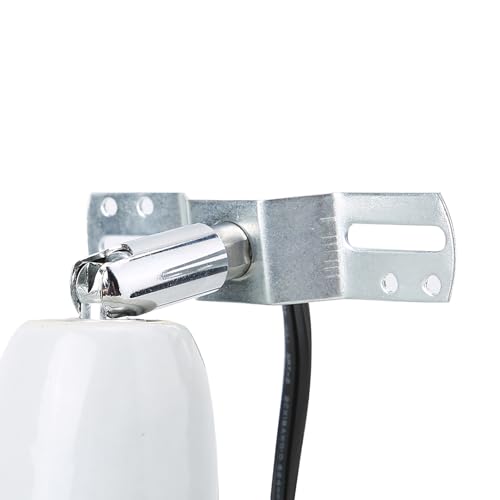 E27 Reptile Lamp Holder, Adjustable Reptile Lamp Stand 300W Loading Reptile Lamp Fixture Metal and Ceramic Reptile Light Stand for Small Reptile Animals Lizard,Tortoise