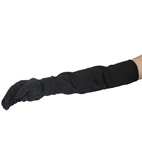 Bird Training Anti-Bite Gloves, Level 5 Protection, Parrot Chewing Working Safety Protective Gloves for Cockatiels - color: Gloves + Arm Sleeves