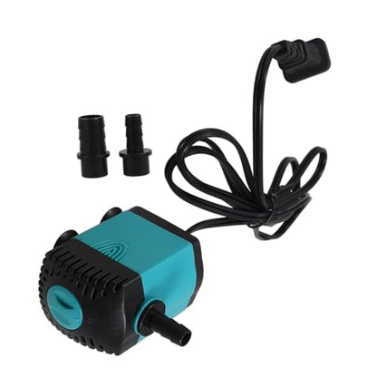 Submersible Fish Tank Pump for Aquariums High Efficiency Water Pump for Tabletop Fountains Hydroponics Energy Saving with Easy Installation Circulation