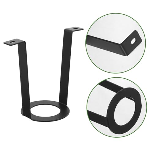 VILLCASE 2pcs Reptile Heat Lamp Holder U-Shaped Metal Bracket with Ceramic Socket Mount for Terrarium Glass Tank Lighting Reptile Pet Habitat