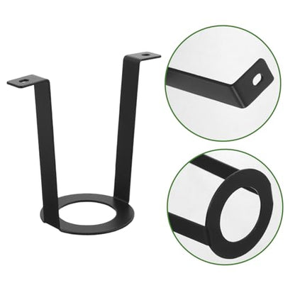 VILLCASE 2pcs Reptile Heat Lamp Holder U-Shaped Metal Bracket with Ceramic Socket Mount for Terrarium Glass Tank Lighting Reptile Pet Habitat