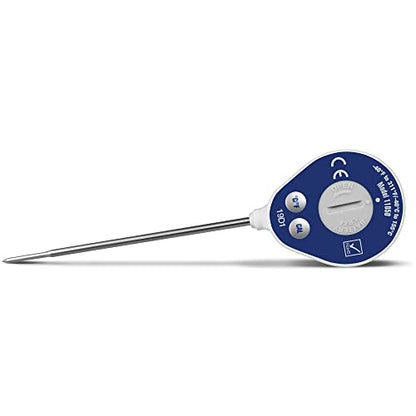 DeltaTrak 11050 Professional Digital Meat Thermometer for Kitchen Waterproof Lollipop Thermometer NSF Certified