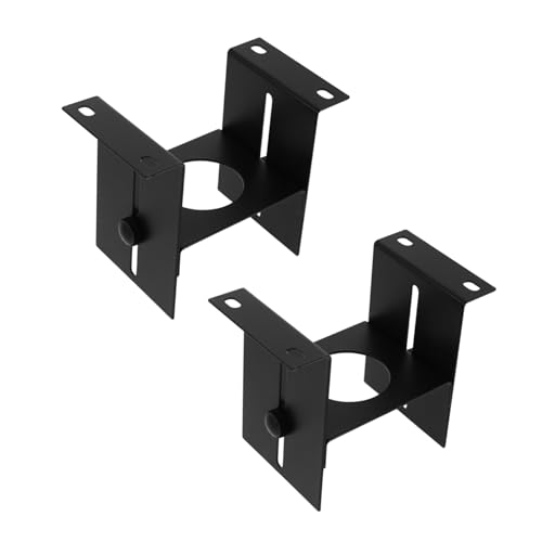 2pcs Adjustable Metal Reptile Heat Lamp Stand with U-Shaped Clamp Bracket for Terrarium and Aquarium Lighting, Universal Uvb Lamp Holder for Snake and Lizard Enclosures