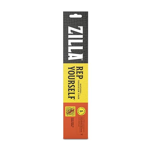 Zilla Reptile Terrarium Bedding Substrate Floor Liner, Brown, 20L/29G, 11.75" x 29.5" - size: 11.75" x 29.5"