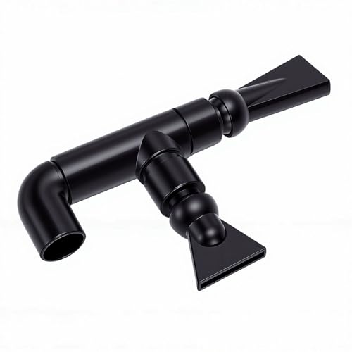 Pssopp Aquarium Aerators and Pumps Double Outlet High Water Reptile Water Spray Nozzle for Aquarium Clean and Circulation. Fish Tank Nozzle, PVC Outlet Return Pipe (External Diameter 23mm/0.9in)