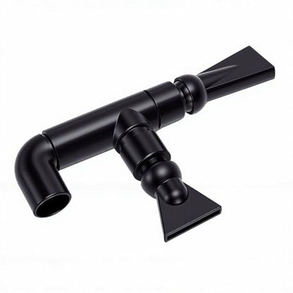 Pssopp Aquarium Aerators and Pumps Double Outlet High Water Reptile Water Spray Nozzle for Aquarium Clean and Circulation. Fish Tank Nozzle, PVC Outlet Return Pipe (External Diameter 23mm/0.9in)
