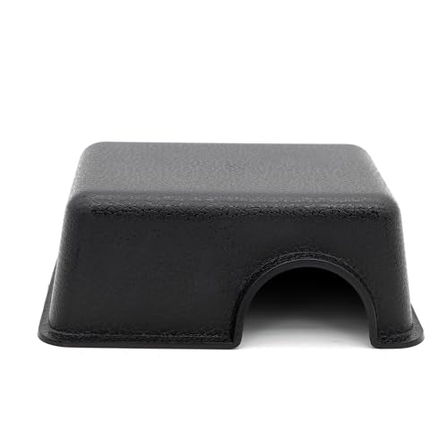 Reptile Hide Box Snake Hide Feel Secure and Safe, Gecko Hide (Black, XS 4 Pcs) - size: XS 4 Pcs