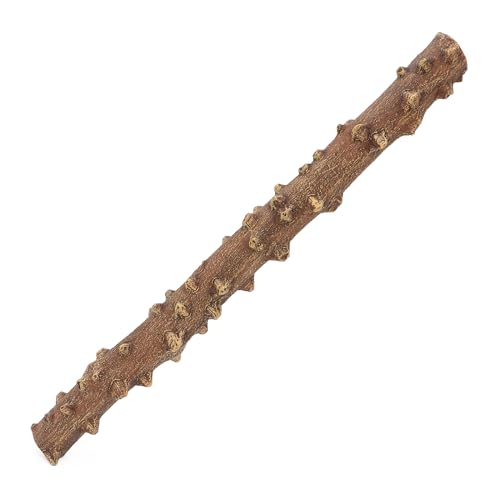 AQUA KT Reptile Climbing Corner Stick Branch Rain Forest Style for Snake Lizard Hermit Crab Bearded Dragon Terrarium Habitat Decoration - color: Yellow