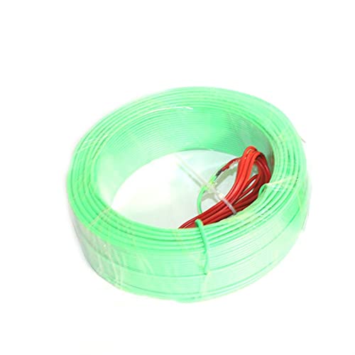 Pipe House Underfloor Heating Soil Air Hotline, Breeding Warming Wire, Greenhouse Plant Aquarium Heating Cable Soil Electronics (Color : 100m Soil Heat Cable) - color: 100m Soil Heat Cable
