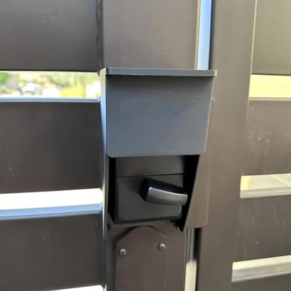 Smart Lock Cover for Schlage Encode Plus, Weatherproof Shield for Outdoor Use, Easy to Install (Blue) - color: Blue