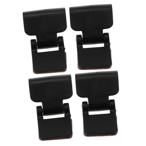 FRCOLOR 8pcs Reptile Feeding Tank Latch Clips Escape Prevention Buckle for Glass Tortoise Terrarium Secure Pet Housing Accessories to Keep Reptiles Safe - color: Blackx2pcs, size: 5X3X2.5cmx2pcs