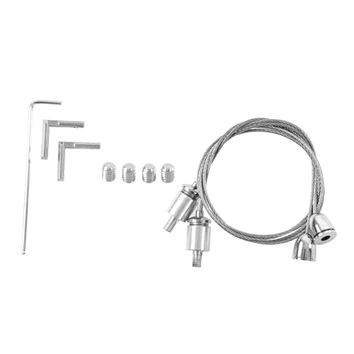 Adjustable Reptile Lamp Stand, Aluminum Alloy Hanging Lamp Holder for Turtle Tank and Fish Aquarium, with Reinforced Base and Groove Design for Heating Lamps