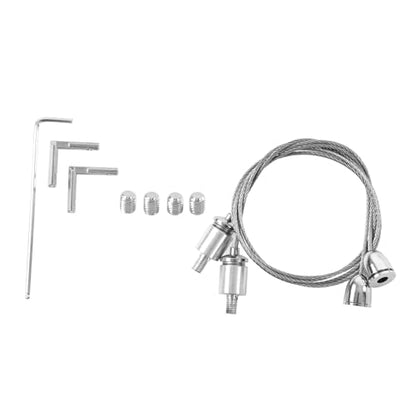 Adjustable Reptile Lamp Stand, Aluminum Alloy Hanging Lamp Holder for Turtle Tank and Fish Aquarium, with Reinforced Base and Groove Design for Heating Lamps