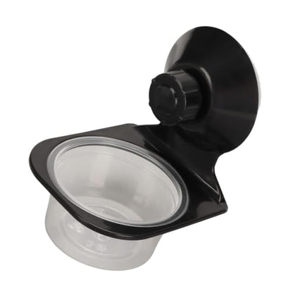 Reptile Food Water Feeding Bowl Crested Gecko Feeding Ledge Reptile Food and Water Cups for Small Pets (Single Bowl)
