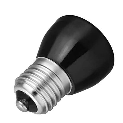 Tyenaza Ceramic Heat Emitter Bulb, Professional Infrared Reptile Heat Lamp, for Turtle Snake Chicken 110‑120V 100W(4.5x5.5x5.5cm)