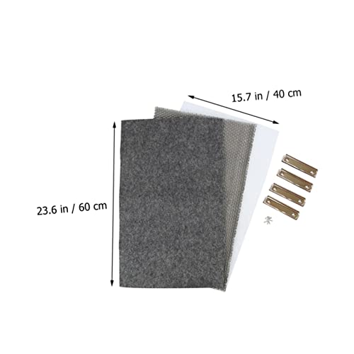 Abaodam 1 Set Reptile Carpet Substrate Mat for Lizard Cage Durable Terrarium Liner Bedding for Snakes Turtles and Lizards Washable and Reusable Breathable and Comfortable - color: Dark Grey