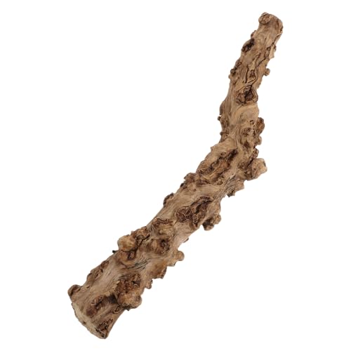 GANAZONO Snake Climbing Branch: Reptile Wood Natural Cork Log Tank Accessories Tree Trunk for Chameleon Gecko Snake Frog Spider 30-40 Cm/11.81-15.75 Inch
