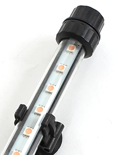 Ruilogod AC 220-240V UK Plug Aquarium Submersible 27 LEDs Bar Light Pink (id: 4cd e96 4ac a19 4cf