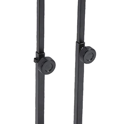 Reptile LAMP Stand Adjustable Metal Light Stand for Terrarium Double Hook