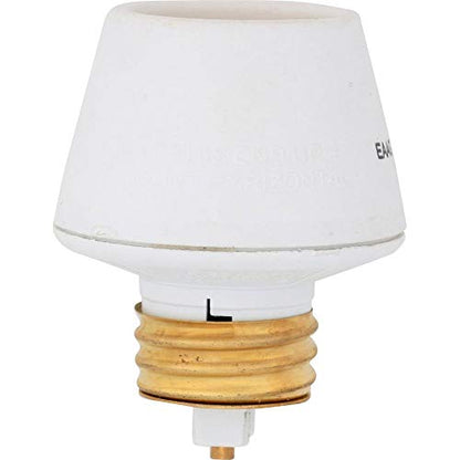 Westek 6009B 100W Full Range Lamp Socket Manual Dimmer, White