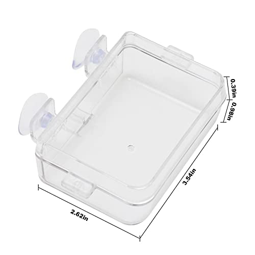 Hoypeyfiy 2Pcs Chameleon Feeding Bowl,Reptile Food Bowl,Water Dish Gecko Feeders for Lizard,Bearded Dragon,Snake