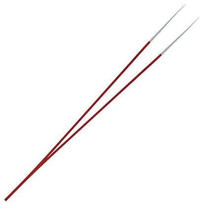 Ingrown Hair Tweezers | Pointed Tip | Red | 2 Pack | Precision Stainless Steel | Extra Sharp and Perfectly Aligned for Ingrown Hair Treatment & Splinter Removal For Men and Women | By Tweezees - size: 2 Pack