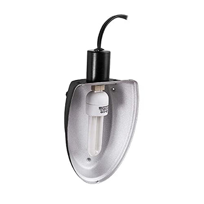 Zilla Low Profile Reptile Terrarium Fixtures Single,Black - size: 1 Count (Pack of 1)