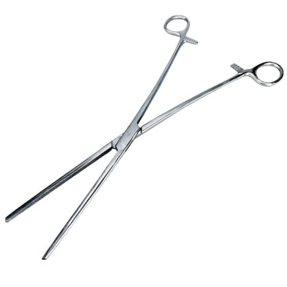 Hawk12" Stainless Steel Hemostat - Staight Tip: S3295 - size: 12", style: Straight