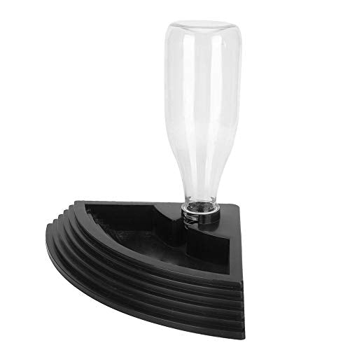 Pet Reptile Automatic Water Dispenser, Imitation Stone Design, Multi Step Edge Drinking Fountain Bowl for Tortoise, and Bearded Dragons