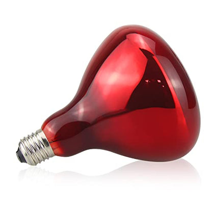 150W Infrared Heat Lamp Bulb - Incandescent Red Light Bulb