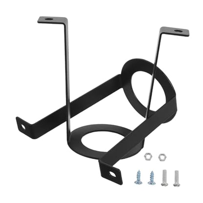 DOITOOL 2pcs Reptile Lamp Fixture Holder with U-Shaped Metal Bracket for Terrarium Lighting, Adjustable Heat Lamp Stand Compatible with Glass Enclosures for Lizards and Amphibians
